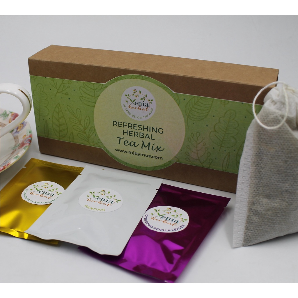 Xenia Herbal Refreshing Herbal Tea Mix (3 in 1) Shopee Malaysia