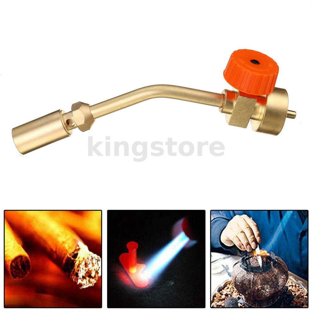 Gas Torch Mapp Gas Manual Ignition Turbo Torch Brazing Solder Propane