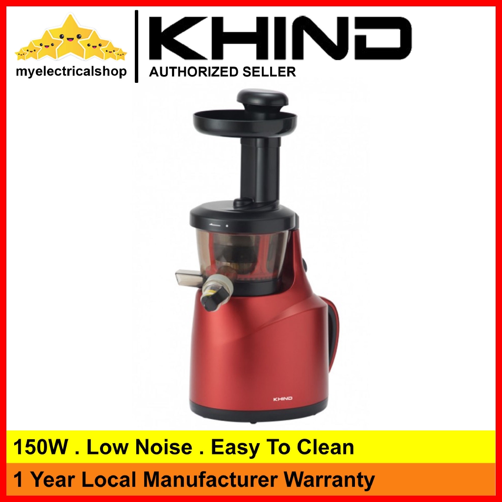 Khind Slow Juicer JE150S ( Masticating Juicer ) Shopee Malaysia
