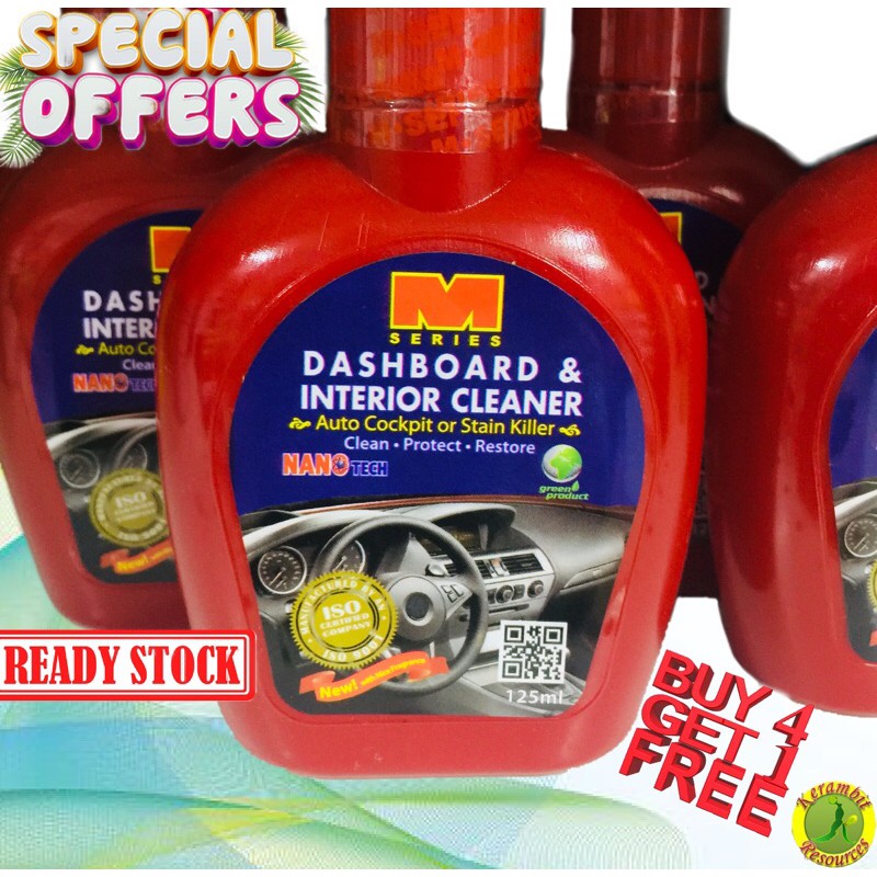 DASHBOARD & INTERIOR CLEARNER Stain cleaner, Pencuci & pengilap