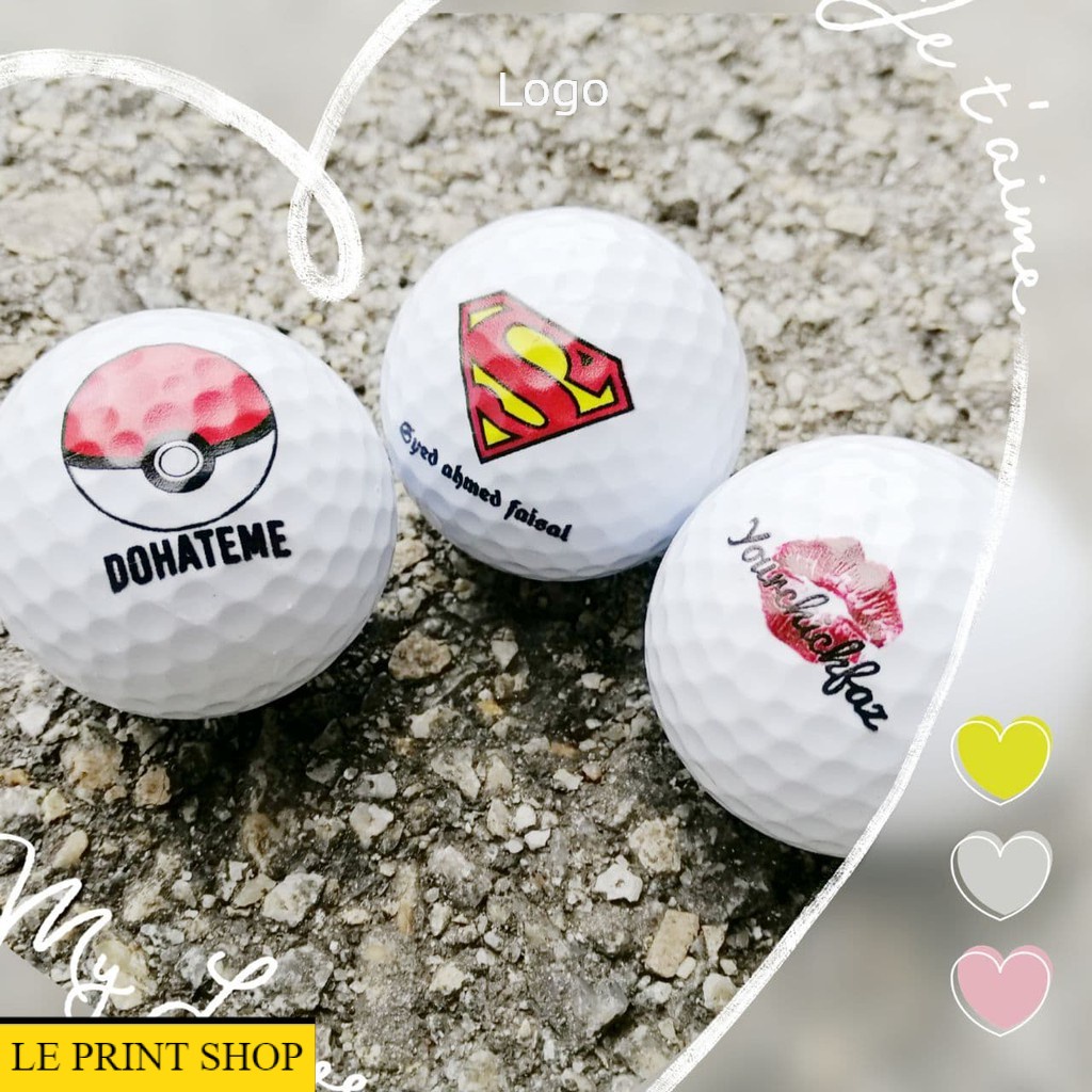 [PERSONALIZED] GOLF BALL / PRINTED LOGO / NAME GOLF BALL / CUSTOM MADE