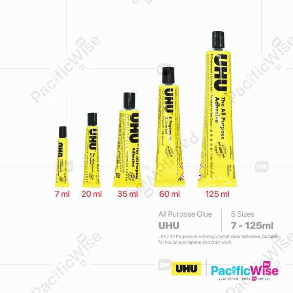 UHU Universal Glue 35 Ml 1 Glue Tube 