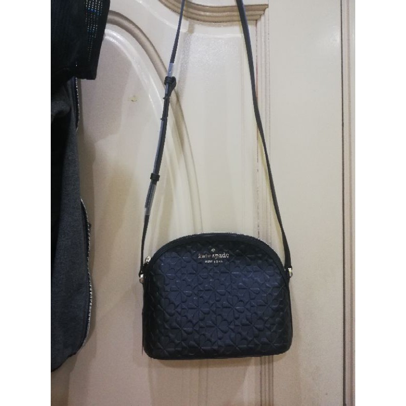 Kate spade hollie spade clover geo dome crossbody hotsell