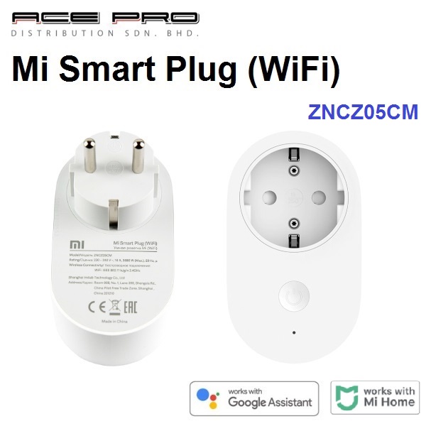 [Global Version] Xiaomi Mi Smart Plug WiFi 1 / 2- ZNCZ05CM / ZNCZ302KK ...