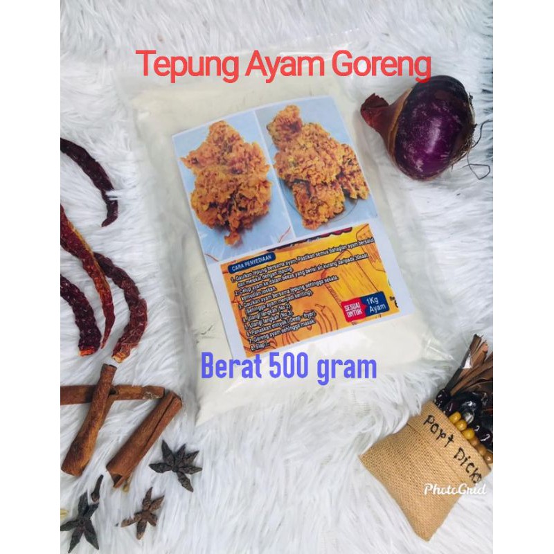 (Ready Stok) Tepung Ayam Goreng Tepung Goreng Ayam Tepung Crispy Tepung ...