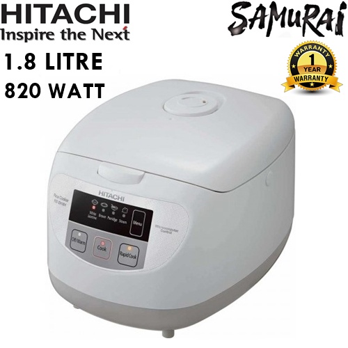 HITACHI MICROCOMPUTER RICE COOKER 1.8 LITRE RZZH18Y | Shopee Malaysia