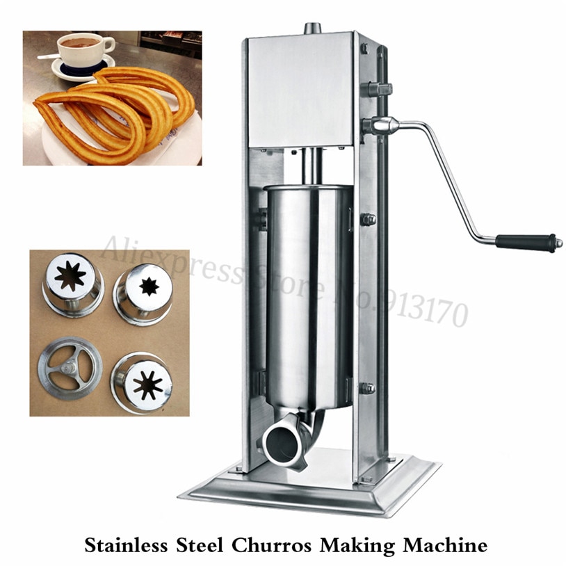 Stainless Steel Sausage Filler Multi-Function Manual Sausage Stuffer 10L For Hot