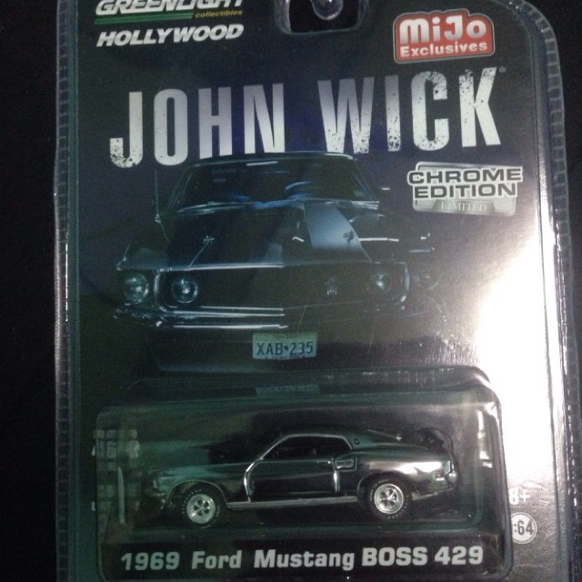 John Wick 1969 Ford Mustang BOSS 429 (CHROME EDITION) | Shopee Malaysia