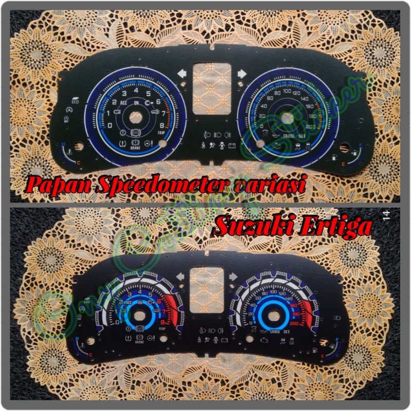 Suzuki Ertiga (Variation Speedometer Board) Shopee Malaysia