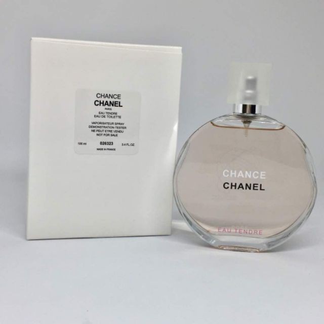 Original Chanel chance eau tendre perfume 3.4 oz 100ml Tester