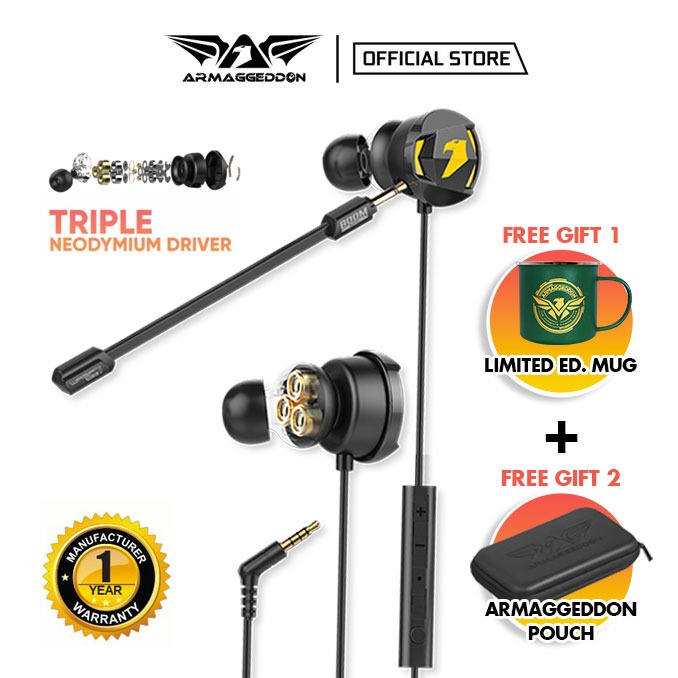 Armaggeddon earphone discount