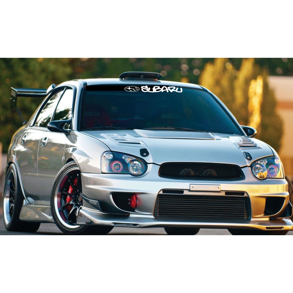 Subaru GRAFF Windshield Banner JDM Decal Sticker impreza wrx sti evo