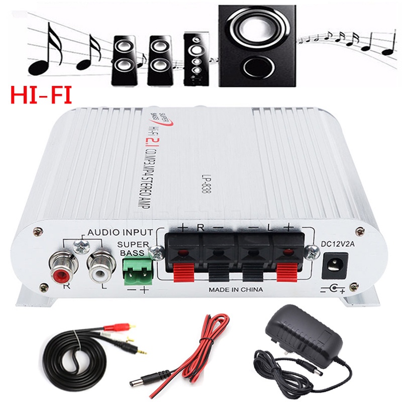 Lepy LP 838 2.1 Kanal Stereo Stromverstärker Für... Von 215,92 € | DHgate