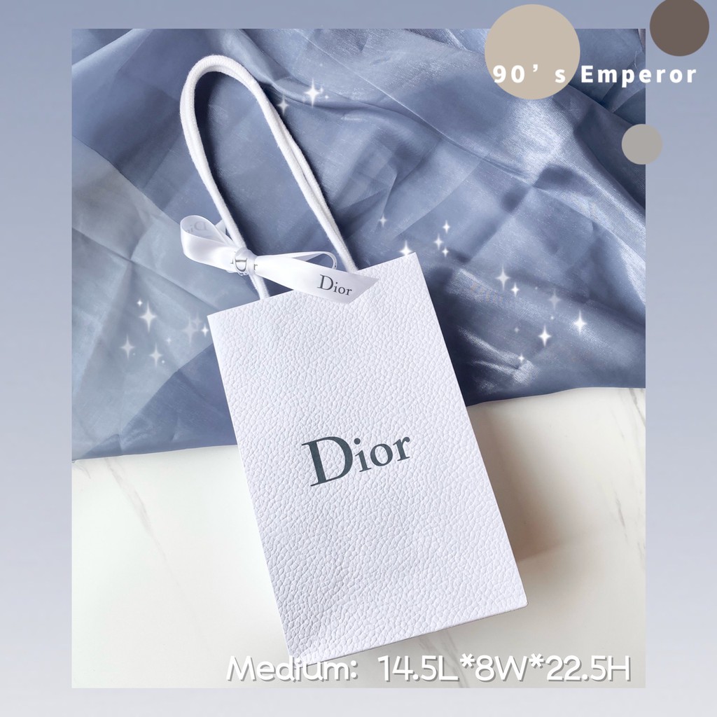 READYSTOCK~~AUTHENTIC Chirstian Dior Paper Bag With Dior Ribbon