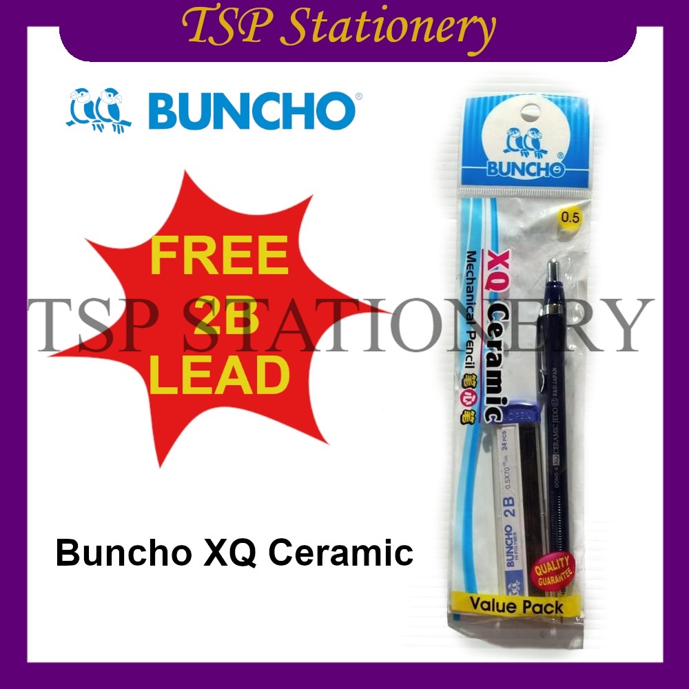 Buncho XQ Ceramic Set 0.5mm Free Buncho Hi-Polymer Lead 0.5 Ceramic ...