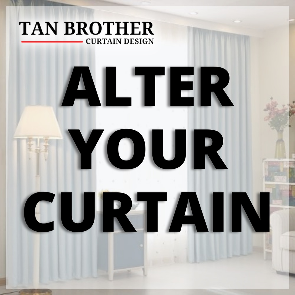 Alter Curtain Form TANBROTHERCURTAINDESIGN | Shopee Malaysia