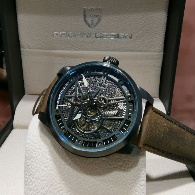 Pagani design best sale skeleton watch