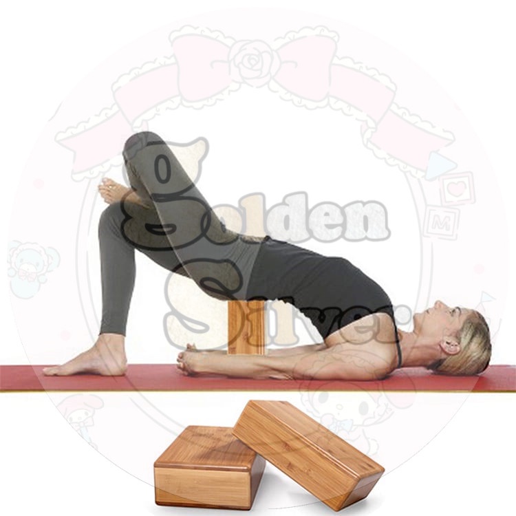 Natural Cork Yoga Block High-Density Natural Pilates Exercise At Gym  Exercise