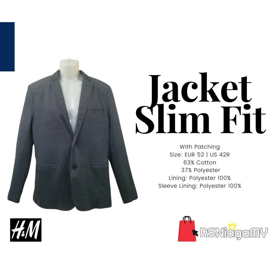 Elbow patch blazer h&m store