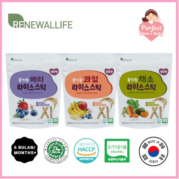 RENEWALLIFE DDODDOMAM Organic Rice Stick (6+mths) | Shopee Malaysia