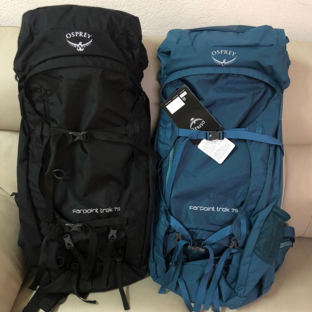 Osprey farpoint trek 75 deals