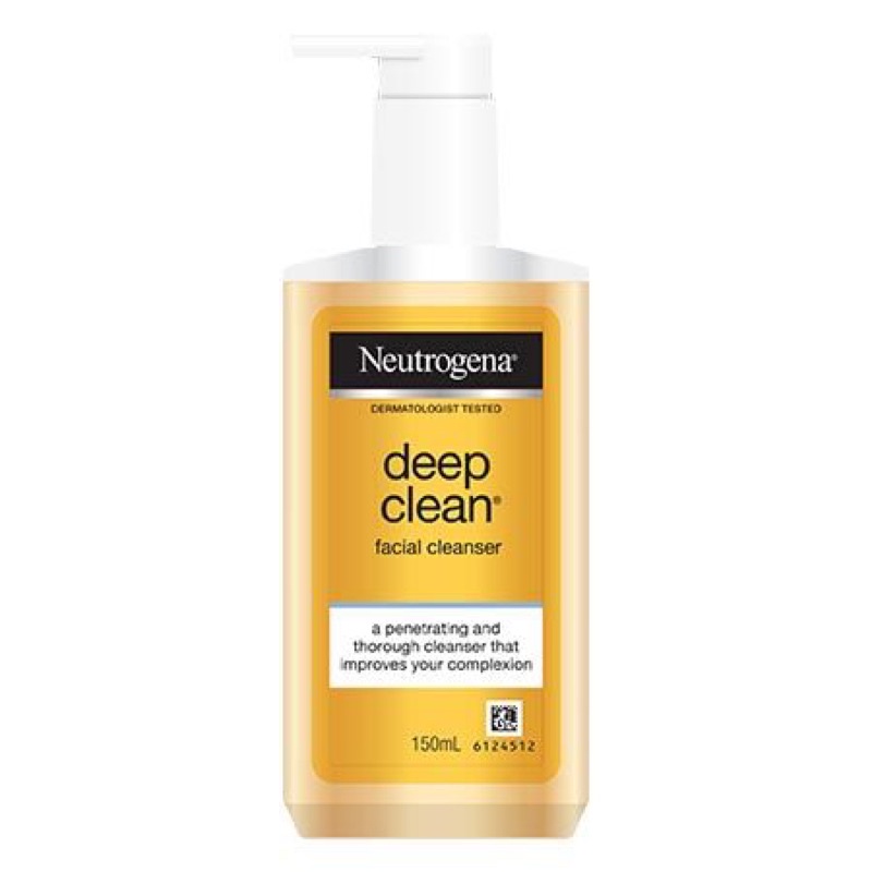 Neutrogena Deep Clean Facial Cleanser 150ml | Shopee Malaysia