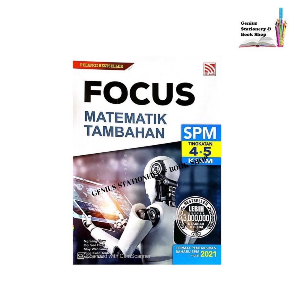 Focus KSSM SPM Tingkatan 4 & 5 Matematik Tambahan (2022) | Shopee Malaysia