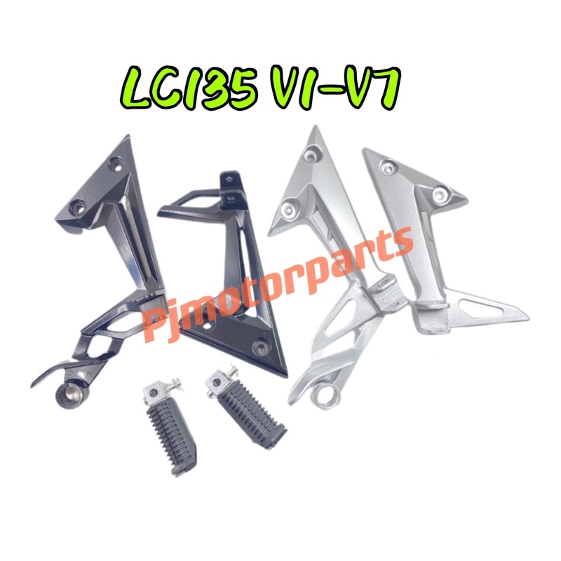 LC135/ LC135 New V1,V2,V3,V4,V5,V6,V7 (Kiri/ Kanan) LH RH Footrest