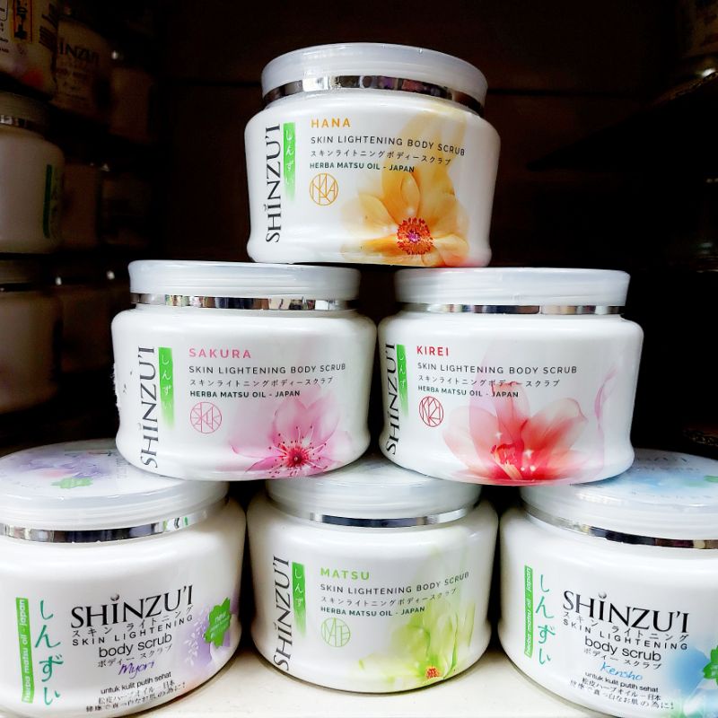 Shinzu'i Skin Lightening Body Scru 200g/110g | Shopee Malaysia