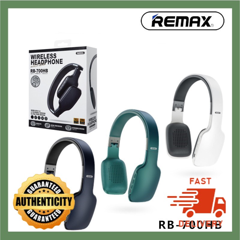 REMAX RB-700HB WIRELESS BLUETOOTH HEADPHONE (ORIGINAL) | Shopee Malaysia