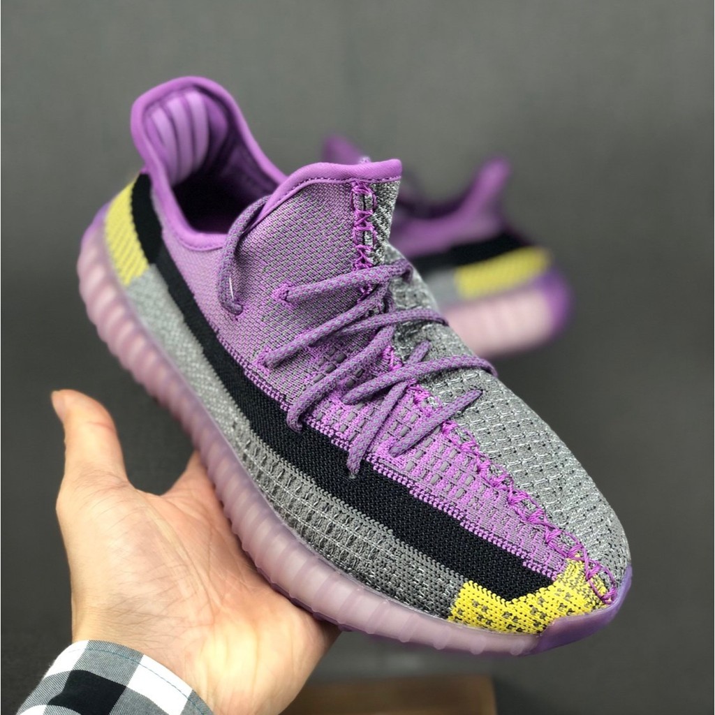 Purple and hot sale black yeezys