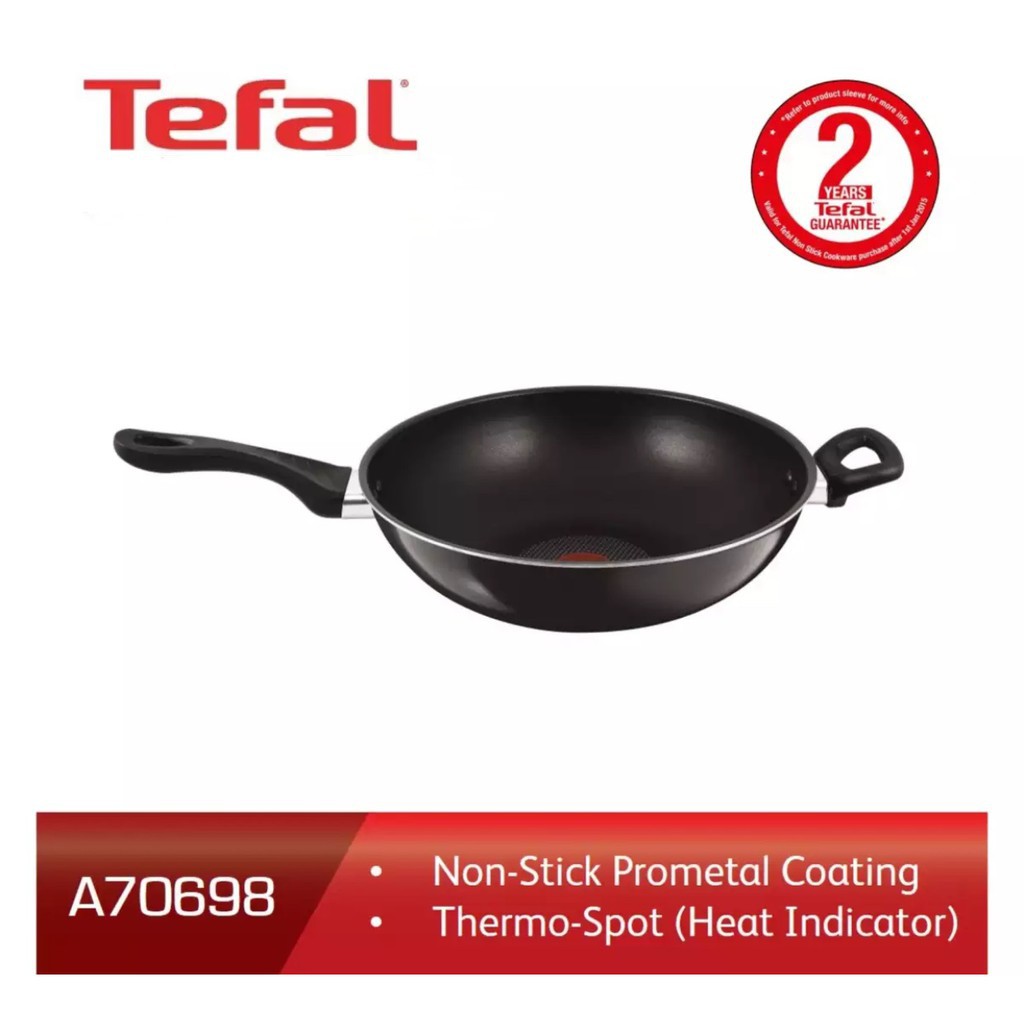 Tefal NonStick Cookware Classic Wokpan 32cm (A70698) Shopee Malaysia