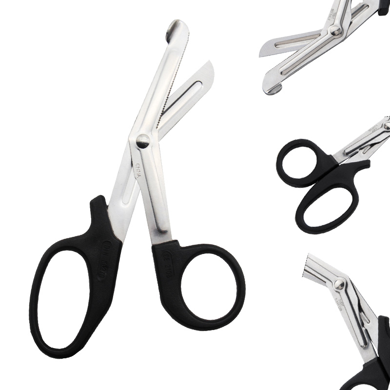EMT Tactical rescue scissor with saw9or tijera rescate medical bandage ...