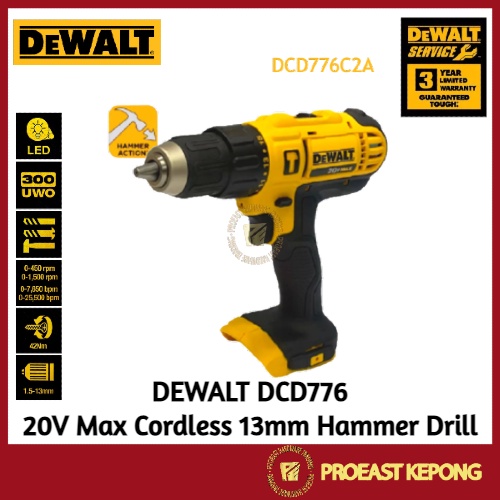 Dewalt drill dcd776 hotsell
