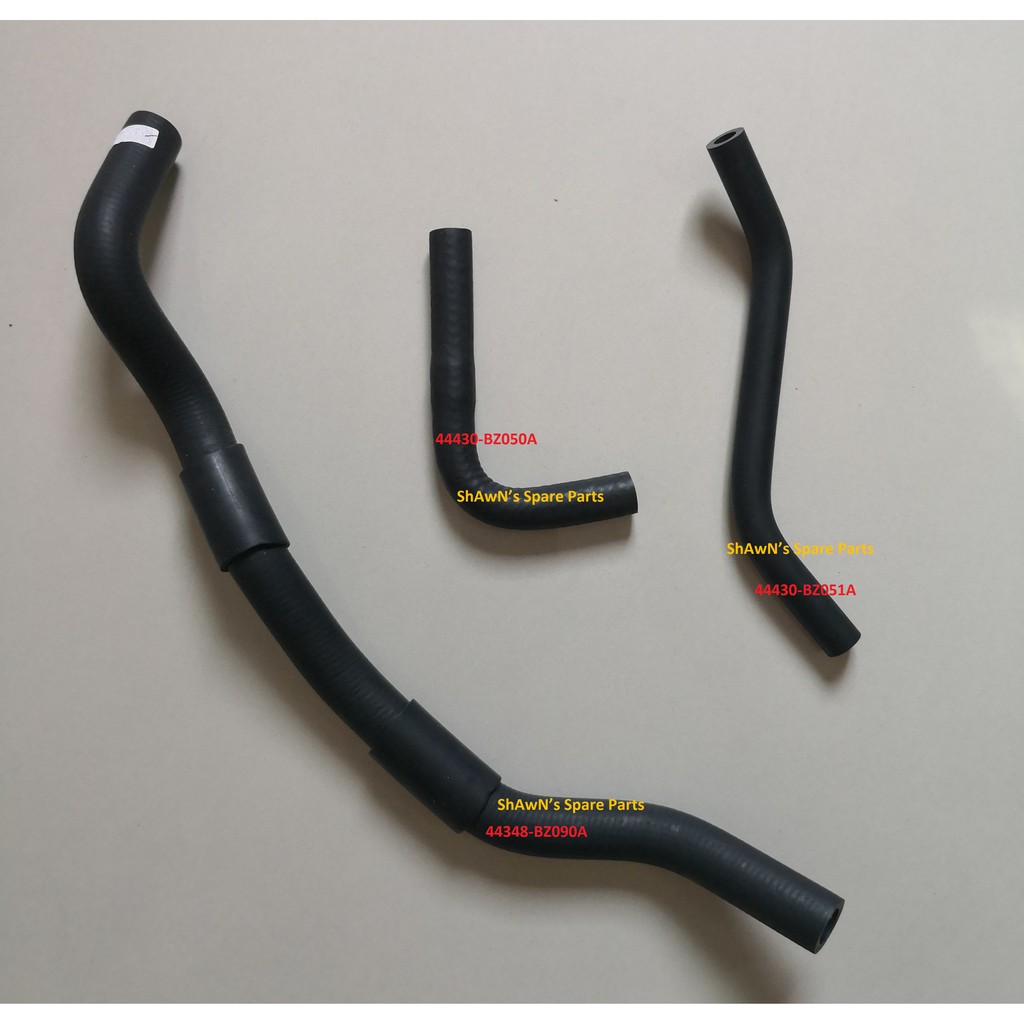 OEM Perodua Alza Power Steering Rubber Hose Set (3pcs) Shopee Malaysia