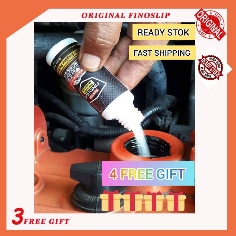 🔥FINOSLIP ORIGINAL🔥 Engine Oil Treatment Merawat Tappet Knocking Asap