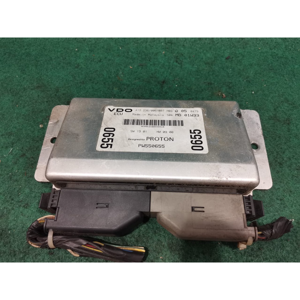 Used Proton Wira Engine ECU 0655 VDO | Shopee Malaysia