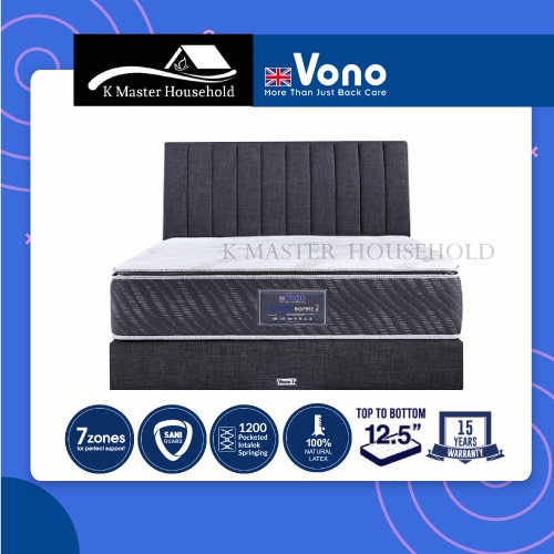 Vono Inspire 2 Mattress [FREE 2 PILLOWS] / Single/ Super Single/ Queen