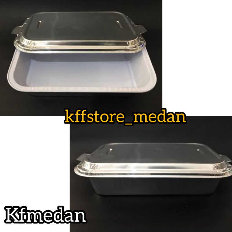 Lid Alu Tray Lid Aluminum Foil Ax350 (per Pcs) 