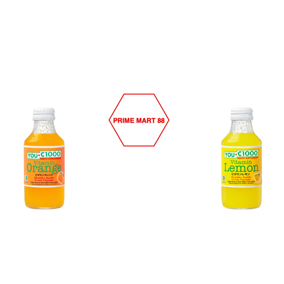 You C1000 Vitamin Juice 140ml x 6 LEMON/ORANGE Shopee Malaysia