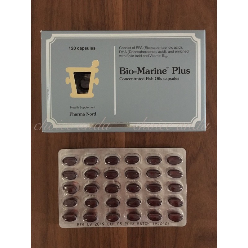 ( Expiry Date 04/26 ) BioMarine Plus Concentrated Fish Oils 120