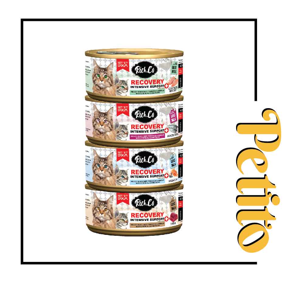 Rich.Co Recovery Intensive Support 170g - with Goat Milk Cat Canned ...
