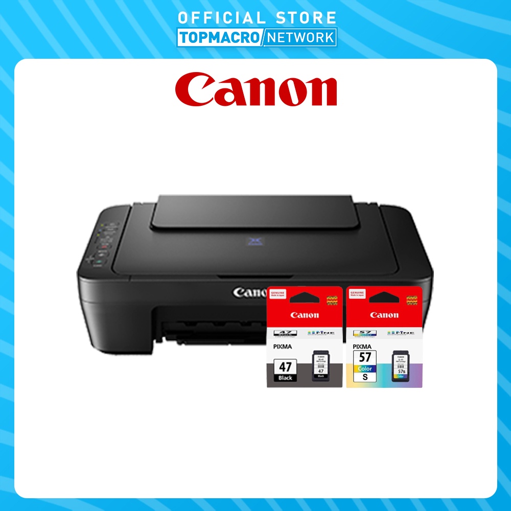 CANON E470 INKJET PRINT, SCAN & COPY+WIFI Shopee Malaysia