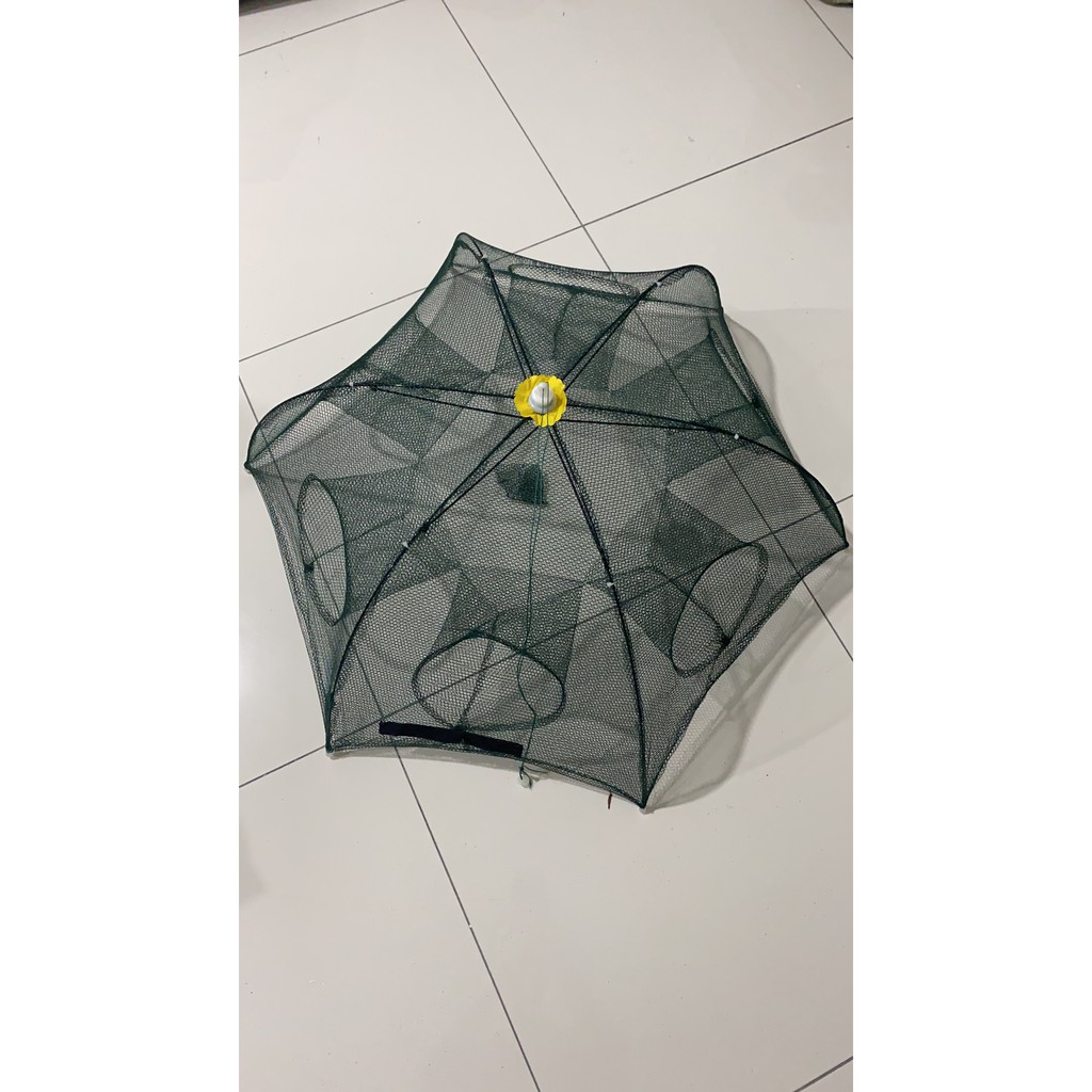 Easy Set Fish Trap Automatic Folding Fishing Net Shrimp Cage Crab Fish ...