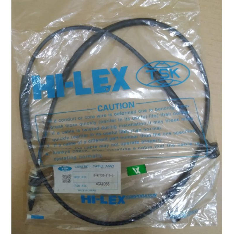 8-97132-219-5) ISUZU RODEO,TFS DIESEL ACCELERATOR CABLE | Shopee