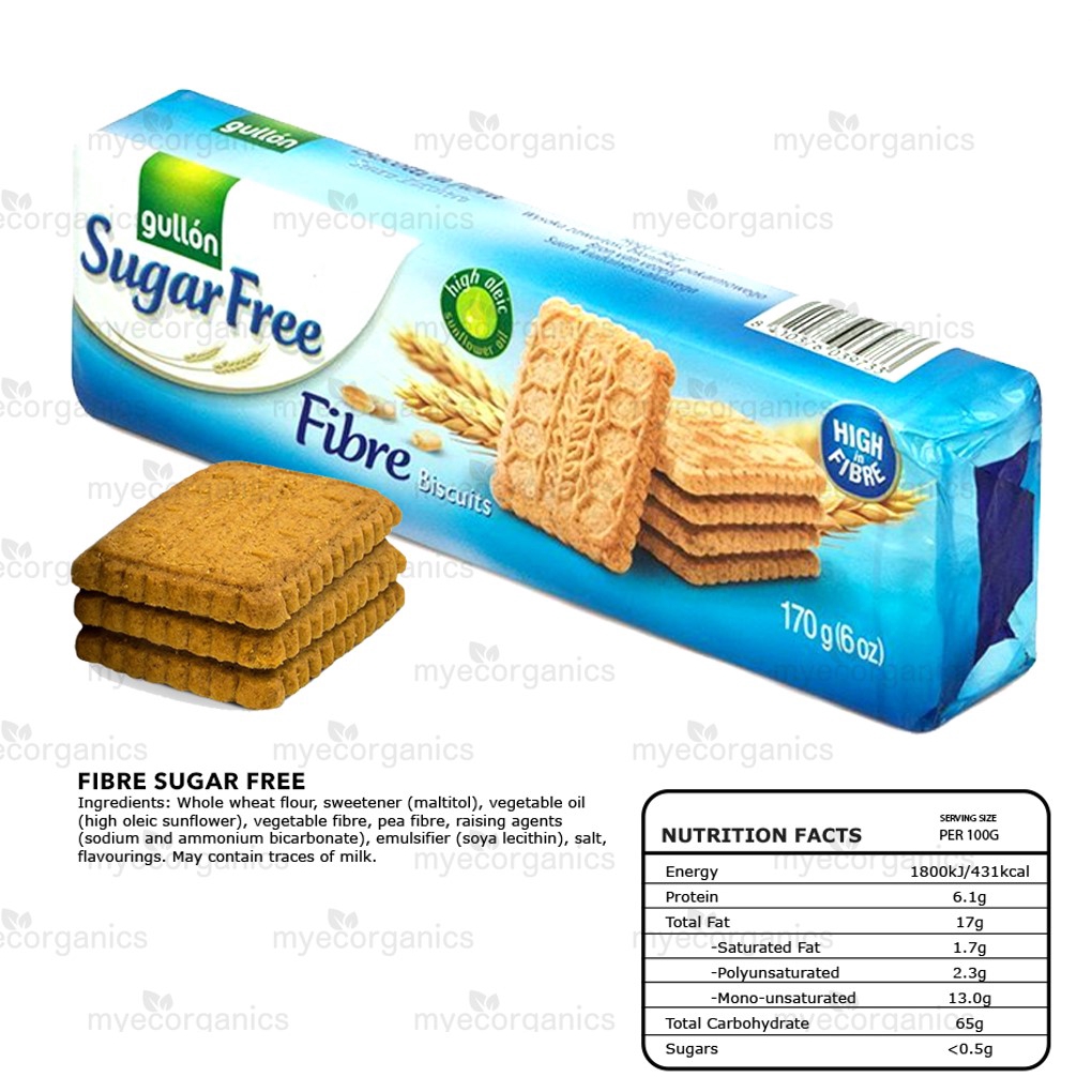 GULLON FIBRE SS SUCRE 170G