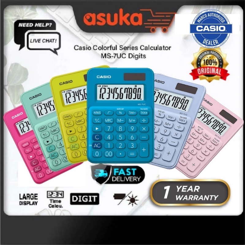 Calculatrice De Bureau Mini 10 Chiffres - Fonction Calcul De Taxes Et Temps - Alimentation Solaire Et Pile - Couleur Variable