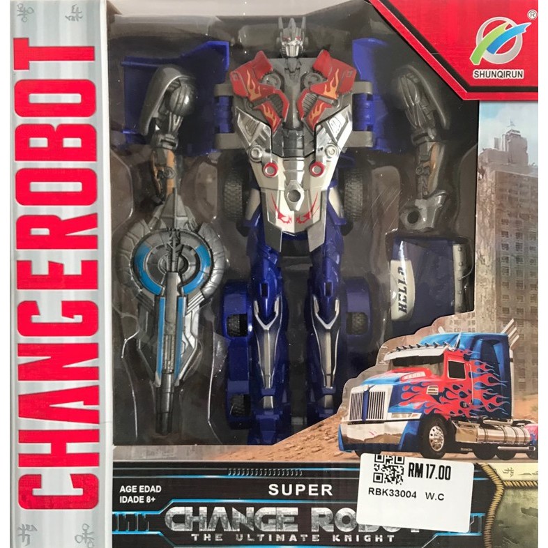 Transformer Super Change Robot | Shopee Malaysia