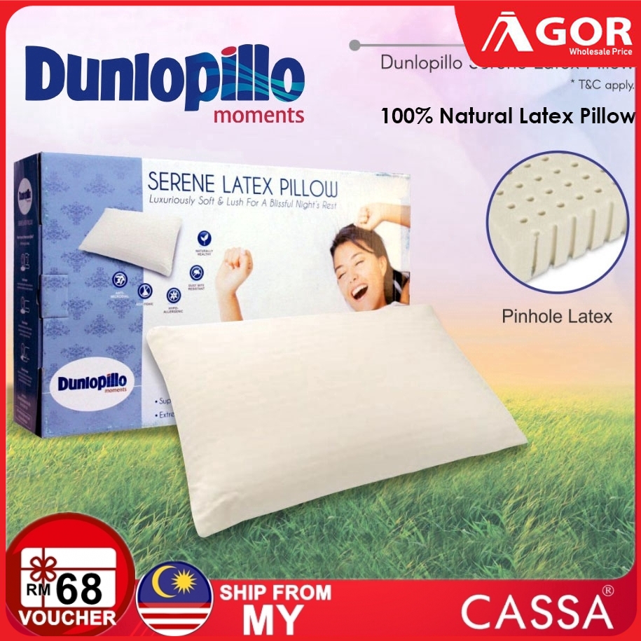 Dunlopillo serene outlet latex pillow review