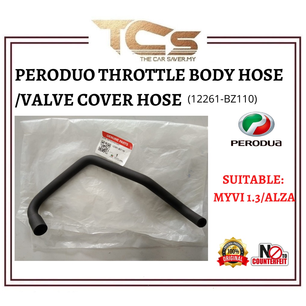 ORIGINAL PERODUA THROTTLE BODY HOSE/VALVE COVER HOSE MYVI 1.3 ALZA